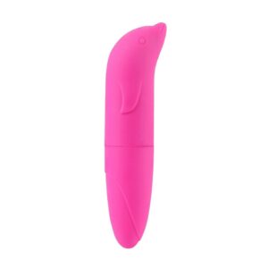 Vibrador Golfinho Aveludado Pink