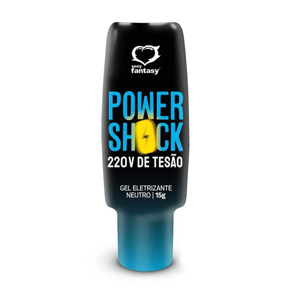 Gel Eletrizante Power Shock 220V De Tesão 15g - Imagem 2