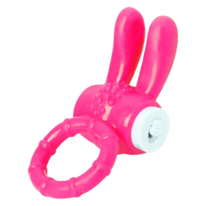 Anel Peniano Com Vibrador Rabbit E Estimulador De Clítoris