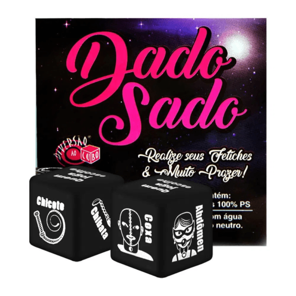 Dado Sado Com Posições E Tarefas Diversão Ao Cubo - Imagem 2