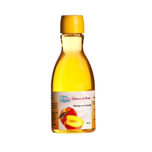 Espuma De Banho  Pêssego Com Chantily 80Ml