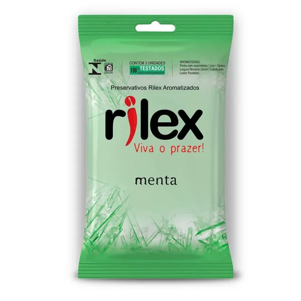 Preservativo Lubrificado Rilex Menta 1 Unidade