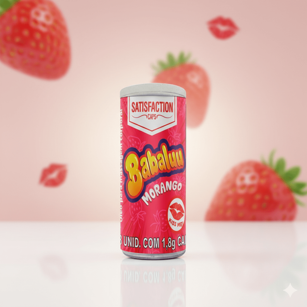 Babaluu Bolinha Explosiva Morango 3 Un.
