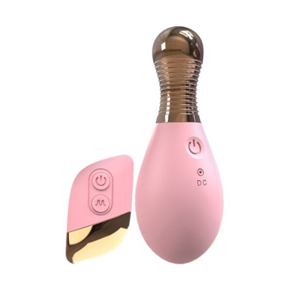 Cápsula Vibratória Com Controle Remoto USB 10 Modos de Vibração