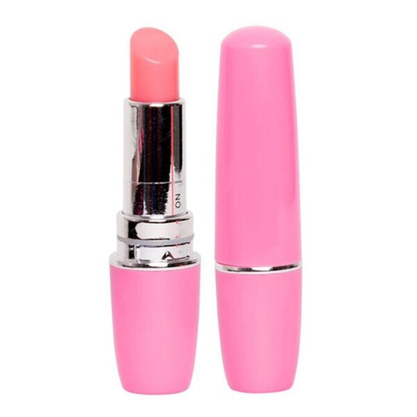 Vibrador Formato Batom Rosa