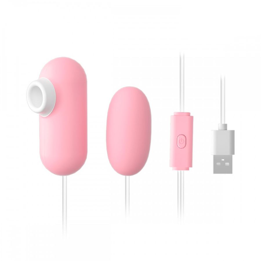 Cápsula Vibratória Com 12 Modos De Vibração E Pulsação Rosa