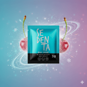 Gel Comestível Sedenta Cereja Ice Com Glitter 3G