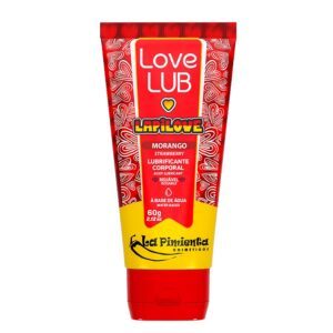 Lubrificante Love Lub Sabor Morango 60g