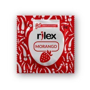 Lubrificante Sachê Morango 5g