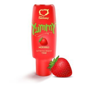 Gel Beijável Térmico Sabor Morango